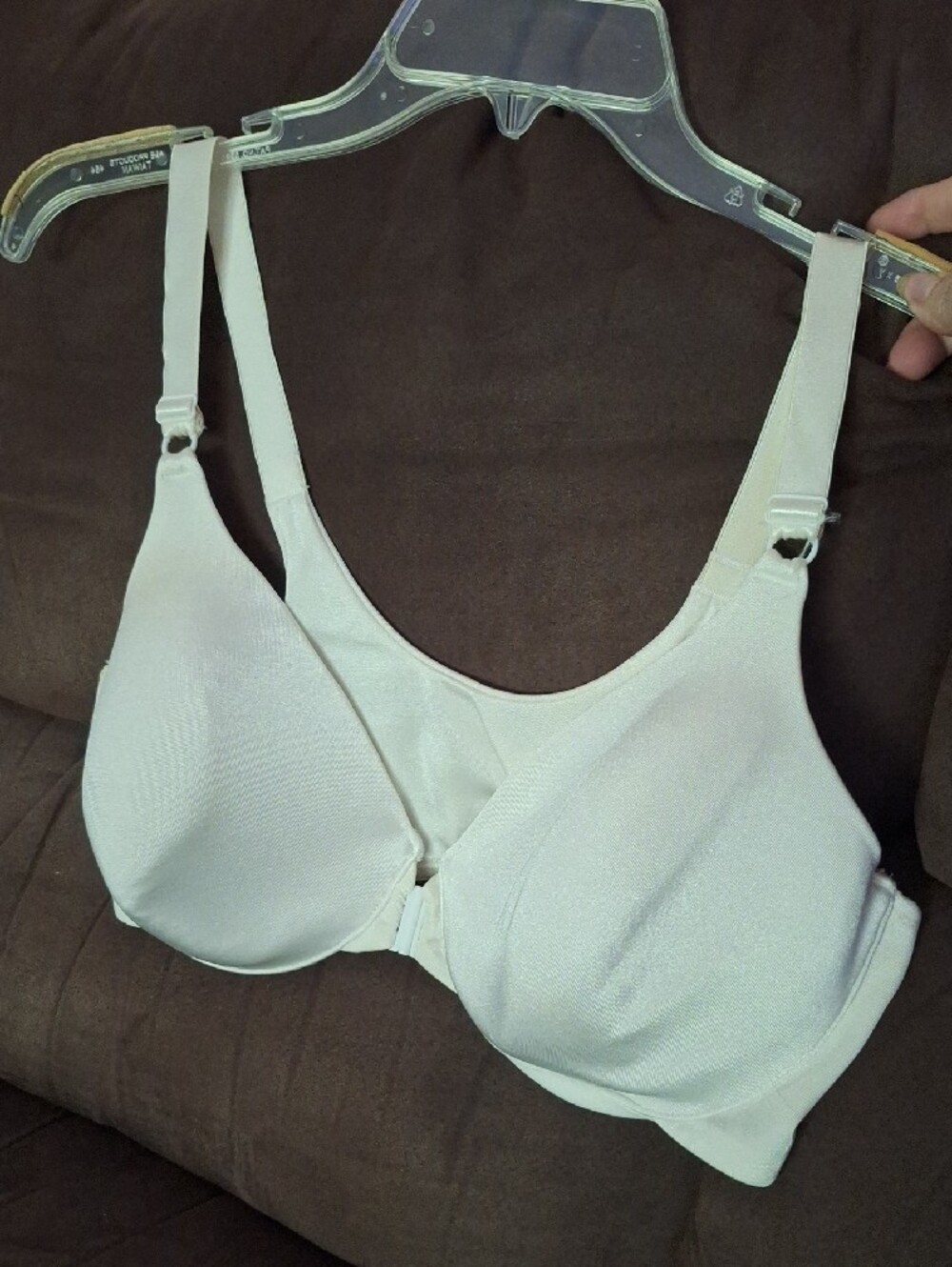 Curvation Cream Bra with Front Closure 40D